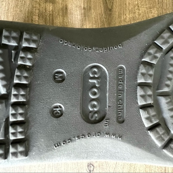 Crocs Venture STS Black Oxford Men's Shoe Size 13 - Picture 5 of 7